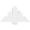 Ekena Millwork Kennewick Architectural Grade PVC Gable Bracket, 36"W x 19 1/2"H x 6"D x 6"F, 13/12 Pitch GBP036X20X0606KEN00 - alternate 2